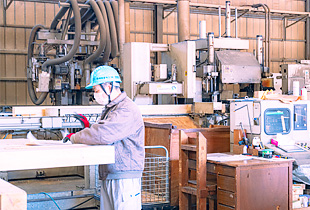 高精度・高品質なプレカットを追及しています。